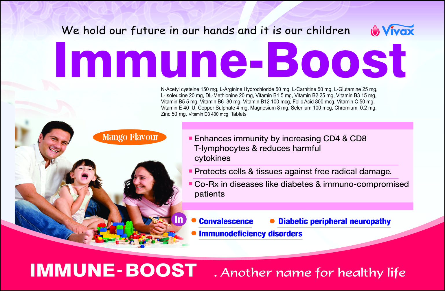Immune Boost Tablet and Syrup